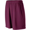 thumbnail image 1 of Wicking Mesh Athletic Shorts 3Xl Maroon, 1 of 2