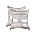 thumbnail image 1 of H-Natural Torino Madrid Cowhide 2-Pack Pillows, 1 of 3