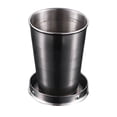 thumbnail image 1 of Stainless Steel Folding Cup Camping Cookware Retractable Cup Camping Utensils (75 Ml) Box, 1 of 9