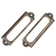 thumbnail image 4 of Porte-tiroirs Métalliques 20 Pcs Marque de Tiroirs Étudiants Diy Rétro Panneaux de Tiroirs Accessoire de Note, 4 of 8