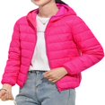 thumbnail image 1 of MAWCLOS Veste Matelassée pour Femmes avec Capuche et Poches, Veste en Duvet Résistante à l'Eau pour Extérieur, Kaki TG, 1 of 2
