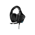 thumbnail image 2 of Logitech G935 Wireless 7.1 Surround Lightsync Gaming Headset Stereo USB, Mini-phone (3.5mm) - Wired/Wireless - Over-the-head - Binaural - Circumaural - Cardioid, Uni-directional Microphone Black, Blue, 2 of 9