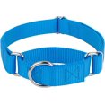 thumbnail image 1 of Country Brook Petz Martingale Dog Collar - Heavy-Duty Training Collar with No Buckle - Service Dog Collar for All Pups - Vibrant, Colorful Collection (Ice Blue, 1 Inch, Extra Large), 1 of 8