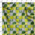 thumbnail image 3 of Soimoi Green Heavy Canvas Fabric Abstracts Abstract Print Fabric by the Yard 58 Inch Wide, 3 of 6