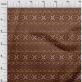 thumbnail image 2 of oneOone Cotton Poplin Fabric Floral Block Print Fabric By The Yard 56 Inch Wide, 2 of 4