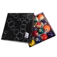 thumbnail image 2 of Resin Billiard Ball, Billiard Pool Ball Set, Durable for Game Rooms Bars, 2 of 7