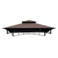 thumbnail image 1 of APEX GARDEN Toit de Rechange pour le Modèle #A103000100 Style Selections Gazebo de Gril en Acier 5 Pi x 8 Pi, 1 of 4