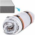 thumbnail image 1 of Full Protection Vacuum Bags For Double Mattress, Space Saver Vacuum Seal Storage Bag With Leakproof Triple Valve, Adjustable Binding Straps For Easy Handling, 1 of 8