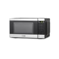 thumbnail image 1 of COMMERCIAL CHEF 0.7 Cubic Foot Microwave with 10 Power Levels, Small Microwave with Push Button, 700W Countertop Microwave up to 99 Minute Timer and Digital Display, Stainless Steel, 1 of 7