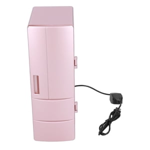 Cergrey Mini Refrigerator USB Portable Heat Preservation And Cold Storage Dual Use Refrigerator For Home Bedroom,Mini Fridge For Bedroom