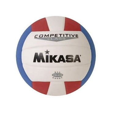 Mikasa Compétitive Volleyball de Classe (Rouge/blanc/bleu)