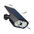 thumbnail image 3 of Motion Sensor Light Simulated Monitoring Dummy Camera Lamp, Motion Sensor Solar Lamp, with 46 Led Beads Led Lights for Garage, 3 of 9