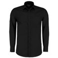 thumbnail image 1 of Kustom Kit Mens Poplin Tailored Long-Sleeved Formal Shirt, 1 of 2