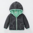 thumbnail image 2 of Fashionable And Soft Polar Fleece Jacket For Boys And Girls With Hood And Hidden Pockets, 2 of 8