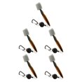 thumbnail image 3 of Redempat Stainless Steel Golf Club Brush Portable Solid Color Shoe Brushes Orange with Lid 5Set, 3 of 6
