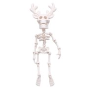 Skeleton Fridge 3D Printed Funny Skeleton Fridge Mini Fridge With Movable Joints Color Human Refrigerator Locker Halloween Decorations Christmas Decorations 1/8 Hose Clamps Clam Sawhorses with Clamps