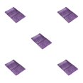 thumbnail image 1 of Youkk Polyester Chenille Bath Mat - Strong Water Absorption Exquisite Crafted Soft Texture No Shedding Light Purple 40cm*60cm 5Set, 1 of 6