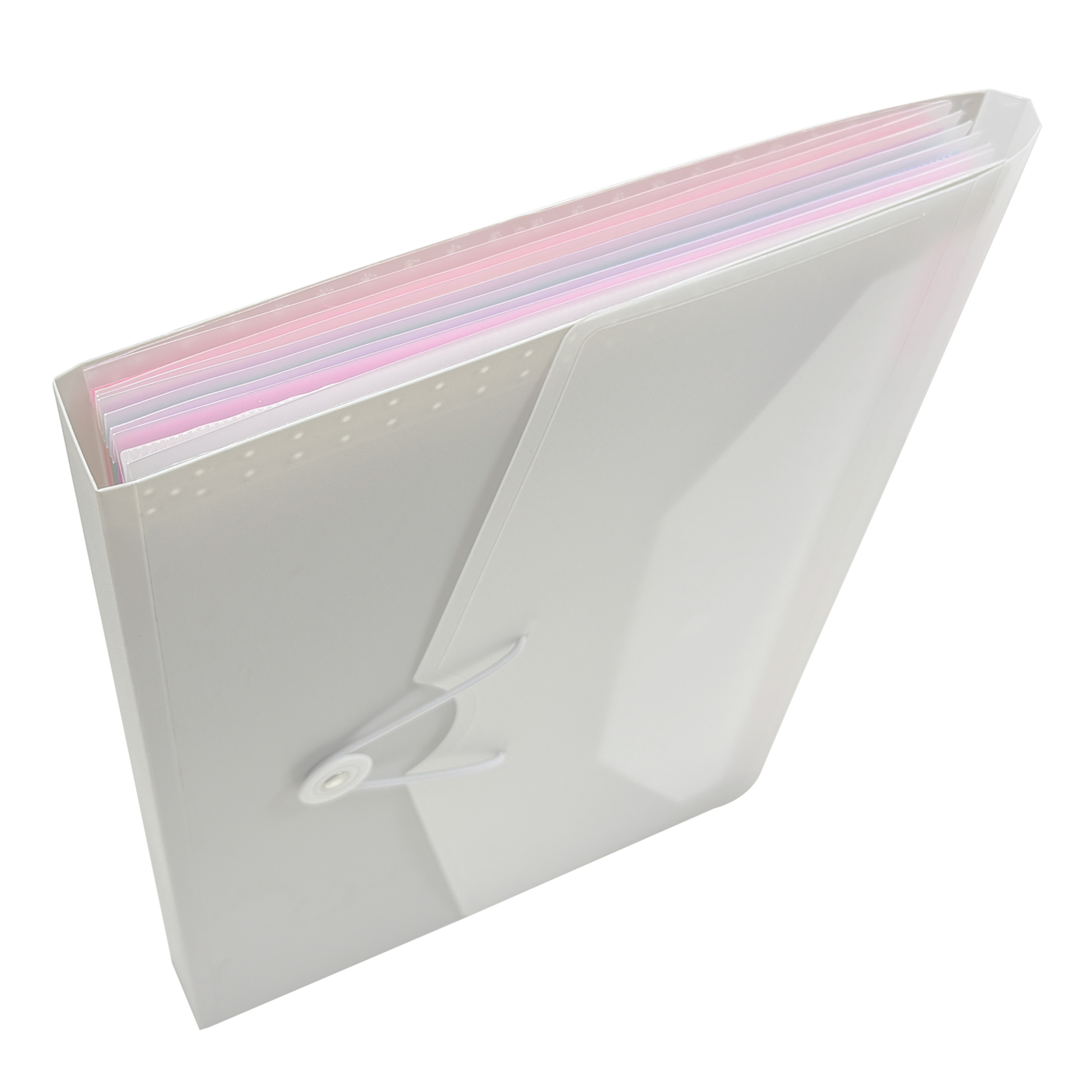 Pen+Gear 7-Pocket Poly organisateur de fichiers en expansion, gris, nouveau autoportant