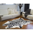 thumbnail image 4 of H-Luxe Faux Hide Animal Print Rug, 4 of 4