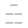 thumbnail image 2 of QualitChoice Simple Embroidery Table Runner White Lace Tablecloth Fabric Dining Tea Exquisite Kitchen Decoration White 35*270 cm 5PCS, 2 of 6