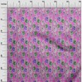 thumbnail image 3 of oneOone Rayon Pink Fabric Kalamkari Craft Projects Decor Fabric Printed By The Yard 56 Inch Wide, 3 of 5