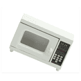 thumbnail image 2 of YOPTOP Four à Micro-Ondes Modèle Mini Déco Rétro Accessoires Blanc en Bois, 2 of 2
