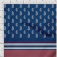thumbnail image 1 of Soimoi Poly Crepe Fabric Check,Stripe & Paisley Panel Print Fabric by The Yard 52 Inch Wide, 1 of 2