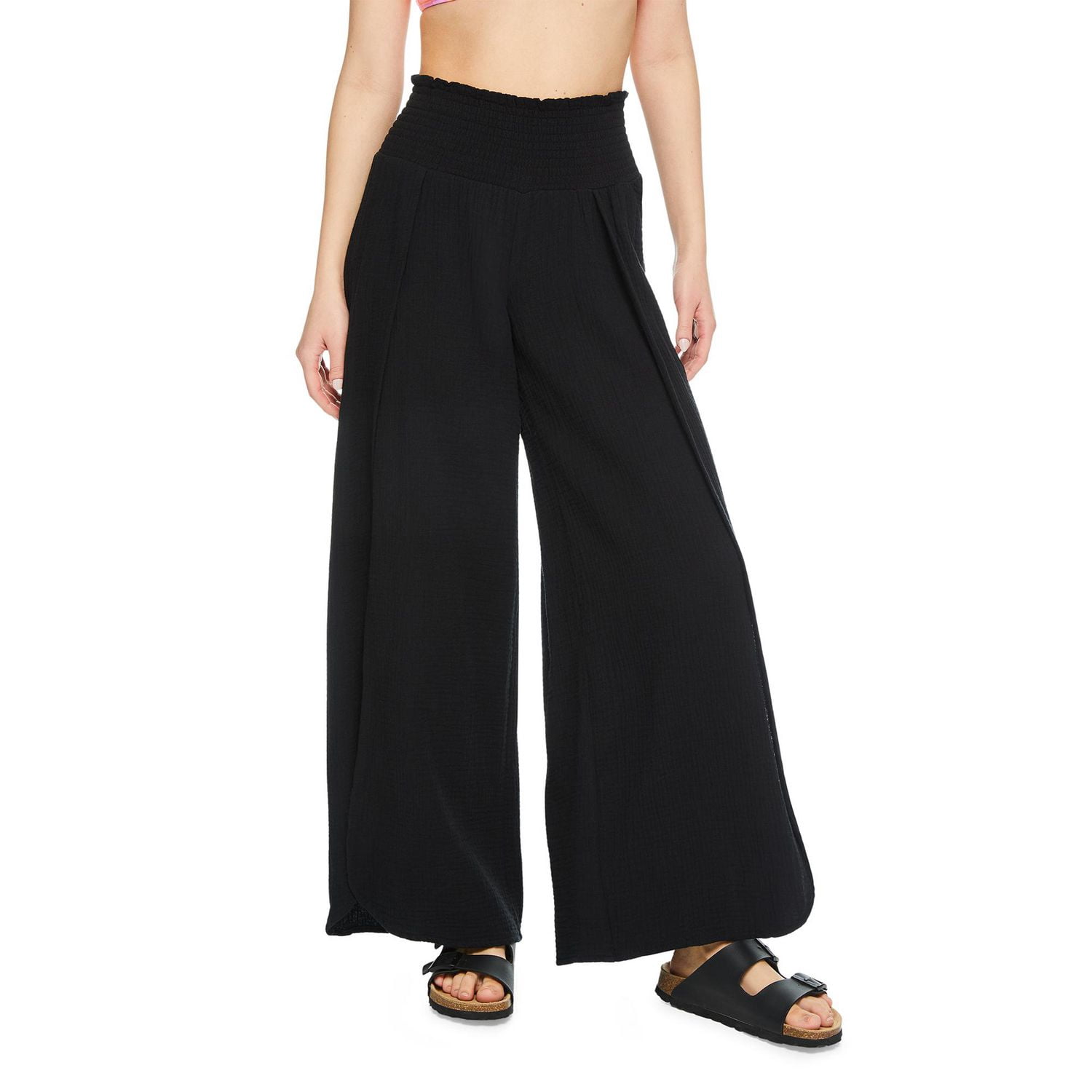 Pantalon chiffonné No Boundaries pour femmes