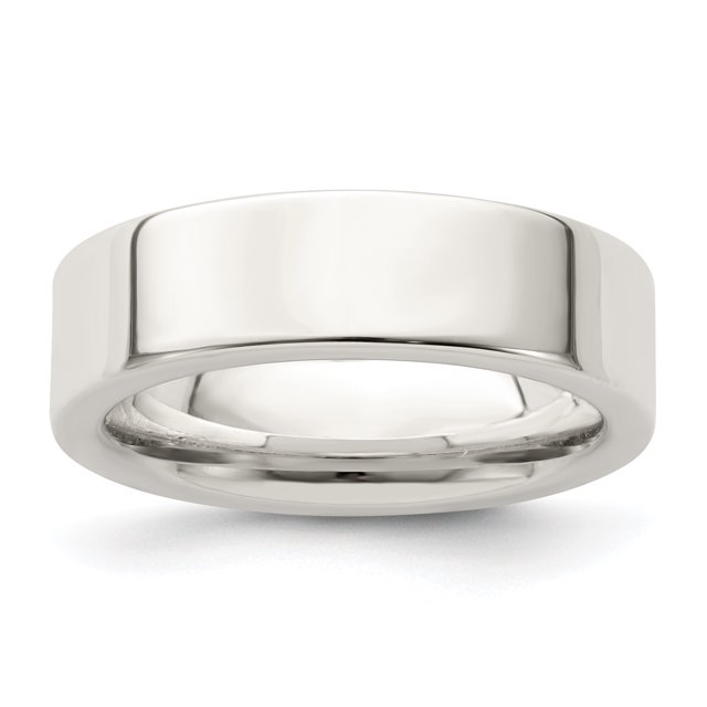 Bague Confort en Argent Sterling 925 6mm Taille 6.5