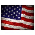 thumbnail image 1 of Design Art Large American Flag Watercolor Canvas Print, 1 of 3