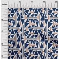 thumbnail image 1 of oneOone Cotton Flex Fabric Triangle & Line Geometric Print Fabric By The Yard 40 Inch Wide, 1 of 4