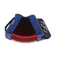 thumbnail image 4 of 22 Key Accordian, Button Accordian Stainless Steel 22 Key 8 Bass Accordion  For Professionals For Beginner, 4 of 8