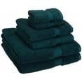 thumbnail image 1 of 900GSM Egyptian Cotton 6-Piece Towel Set  Teal, 1 of 5