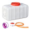 thumbnail image 2 of Drinking Water Container Emergency Water Storage Tank with Handle Drinking Water white 55 catties, 2 of 8