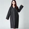 thumbnail image 1 of Meitianfacai Ponchos de Pluie Réutilisables pour Adultes, Imperméables Légers avec Capuchon et Cordon de Serrage, Imperméable d'Extérieur pour Femmes et Hommes, 1 of 2