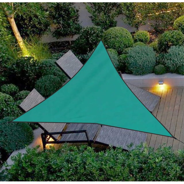Rvkxad UPF40+ Sun Shade Sail, Garden Patio Awning with Stainless Steel Rings for Outdoor Protection, Shade Cloth, Sun Block