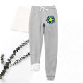 thumbnail image 1 of Mefallenssiah Women'S Printing Leggings with Elastic Drawstring Pockets Thick Warm Pants, 1 of 1