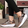 thumbnail image 4 of Kcodviy Chaussures pour Dames Filles Femmes Chaussures de Sport Espadrilles pour Femmes Sport Paillettes Chaussures Compensées Espadrilles Sandales pour Femmes Shake Femmes, 4 of 8