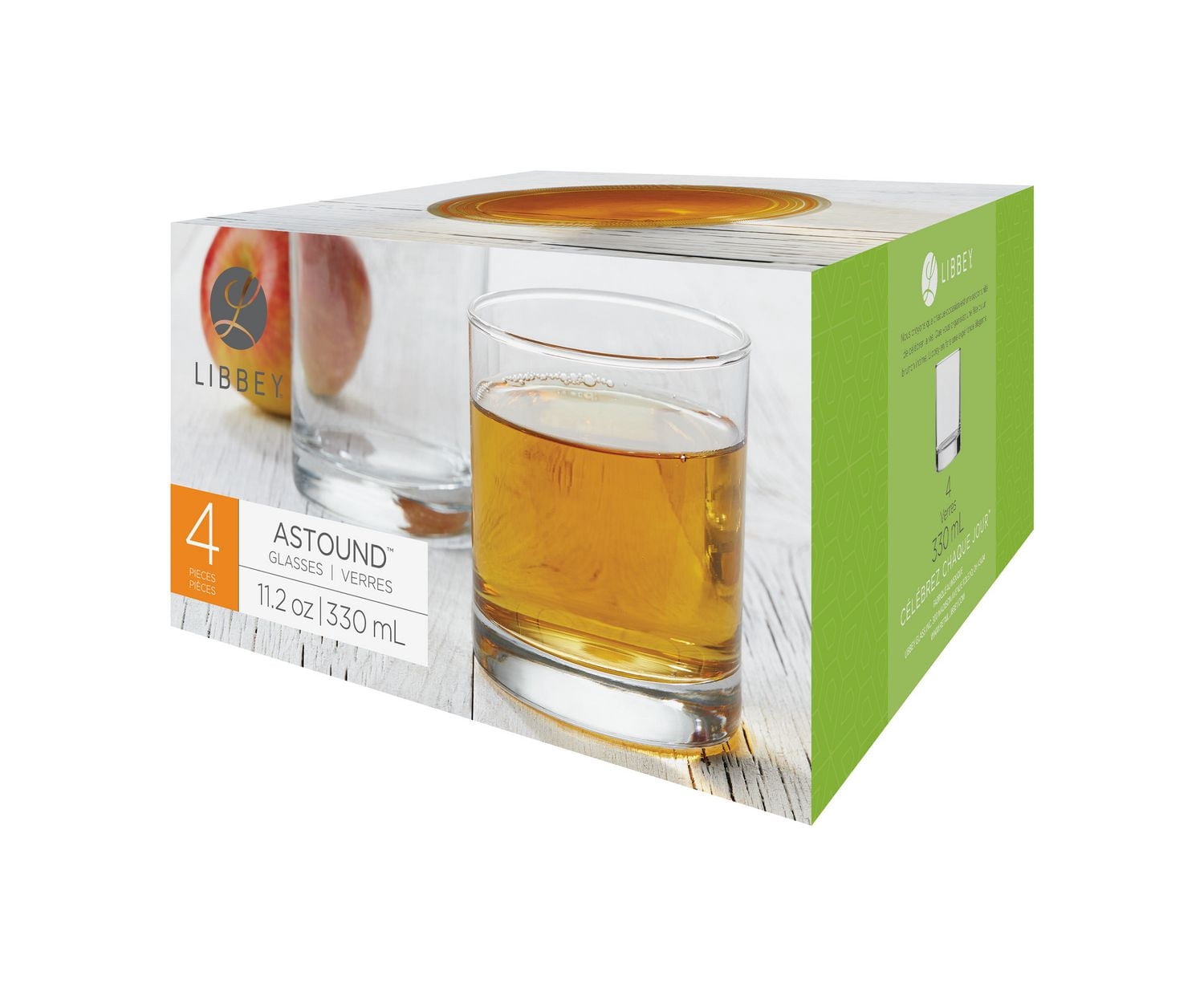 Libbey Astound Double-Old-Fashioned Glass