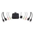 thumbnail image 2 of IOGEAR GCS92HU - KVM / audio switch - 2 x KVM / audio - 1 Utilisateur local - de Bureau, 2 of 5