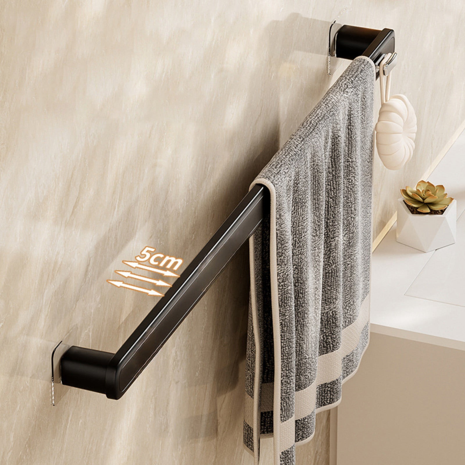 Support en Acier Inoxydable Gadgets de Cuisine Support pour Savon Cuisine Roulant Égouttoir pour Étagère pour Cuisine Ménage Porte-Serviettes de Bain Rangement de Salle de Bain Support pour Pantoufles Toilette