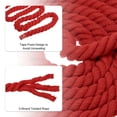 thumbnail image 3 of Unique Bargains 10 Feet Tug of War Rope for Adults Teen 3-Strand Natural Twisted Cotton Rope with Flag Red, 3 of 7