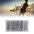 thumbnail image 4 of 200pcs Haute Résistance en Acier Inoxydable Fendus Anneaux Lourds pour Plusieurs Accessoires de Pêche, 4 of 8