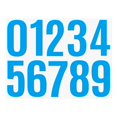 thumbnail image 1 of 4 Inch Large Size Number Stickers, 1 Sheet Self Adhesive House Numbers for Mailbox, Trash Cans - Waterproof Vinyl Numbers Sticker, for Easy Backing Peeling, Bold and Easy-to-Read House Number Labels, 1 of 9