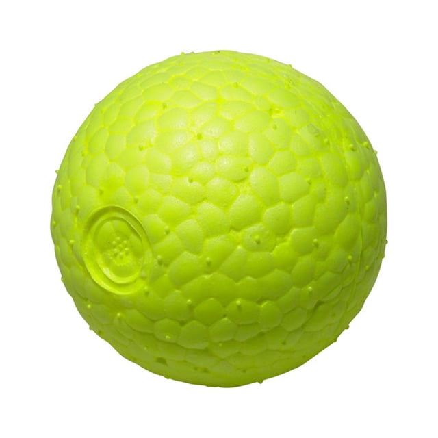 Ruiboury Dog Rugby Toy With Irregular Bounce And ETPU For Interactive Play With Good Wear Resistance Pure Gold 7cm 5Set
