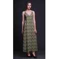thumbnail image 3 of Bimba Robe Longue Maxi Imprimée Ikat à Bretelles Spaghetti Ajustables, Tenue de Plage d'Été - Très Petit, 3 of 6