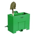 thumbnail image 1 of VEVOR Boîte de Lestage 3 Points Catégorie 1 Tracteur Attache Rapide Attelage Contrepoids Vert, 1 of 9
