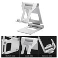 thumbnail image 4 of Tablet Holder Desktop Tablet Adjustable Stand Aluminum Alloy Foldable Mount for Home Office, 4 of 10