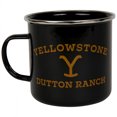 thumbnail image 1 of Yellowstone Dutton Ranch Logo 21oz Tasse de Camping en Céramique Géante, 1 of 3