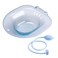 thumbnail image 1 of Sits Bath Sitting Bath High Temperature Resistance Universal Fit Anti Slip Bidet blue B, 1 of 9